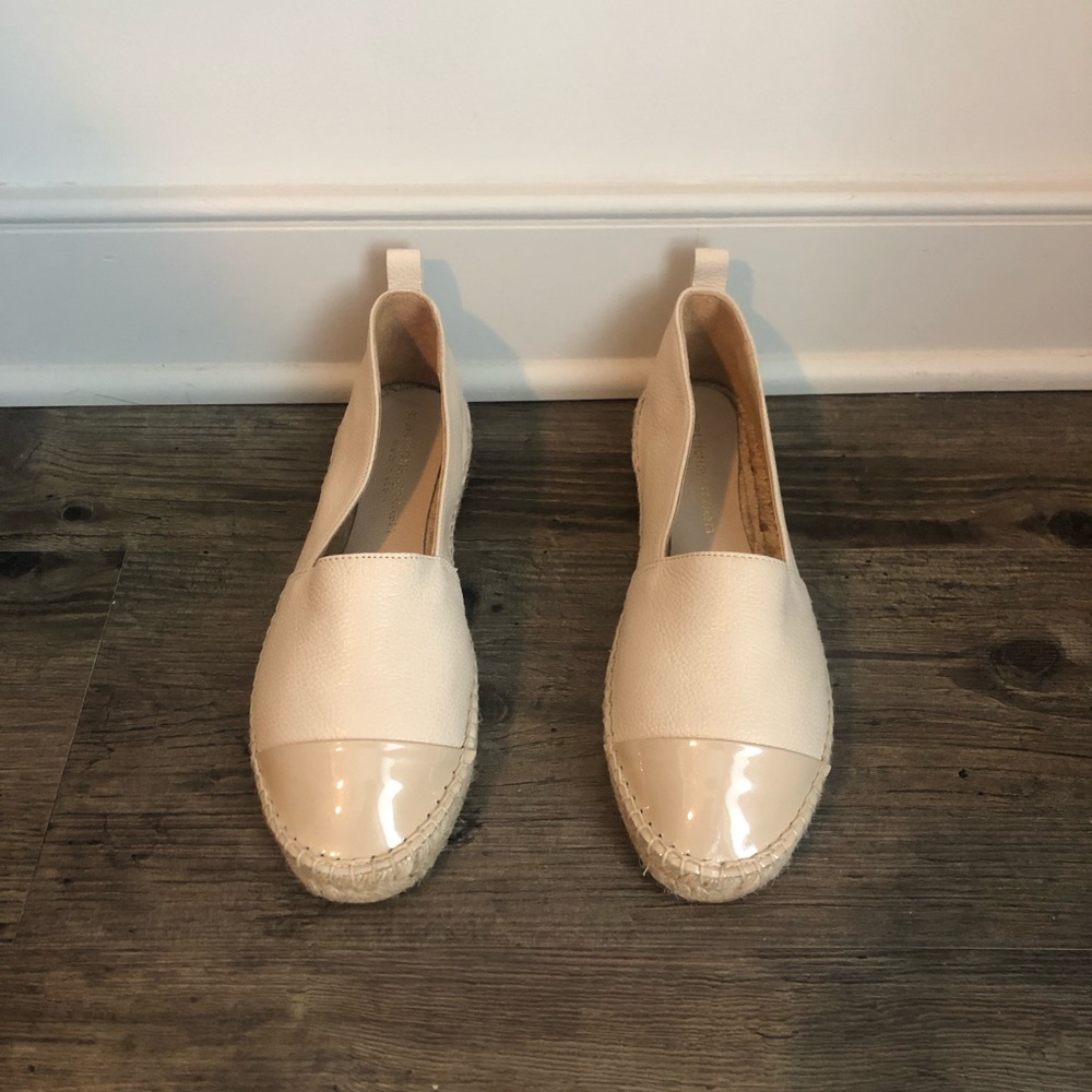 Patricia Green Collection Cream Espadrille Flats